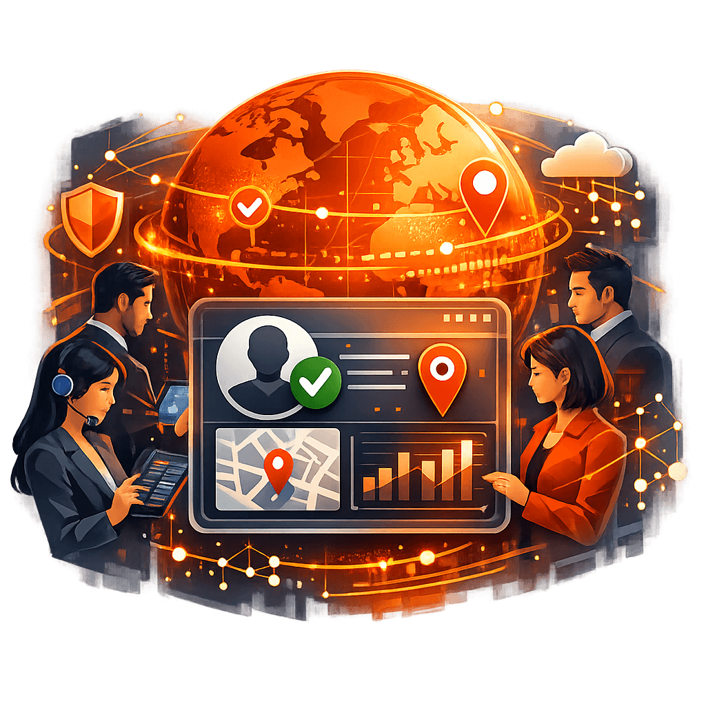 Processus de vérification d’adresses pour la prospection commerciale