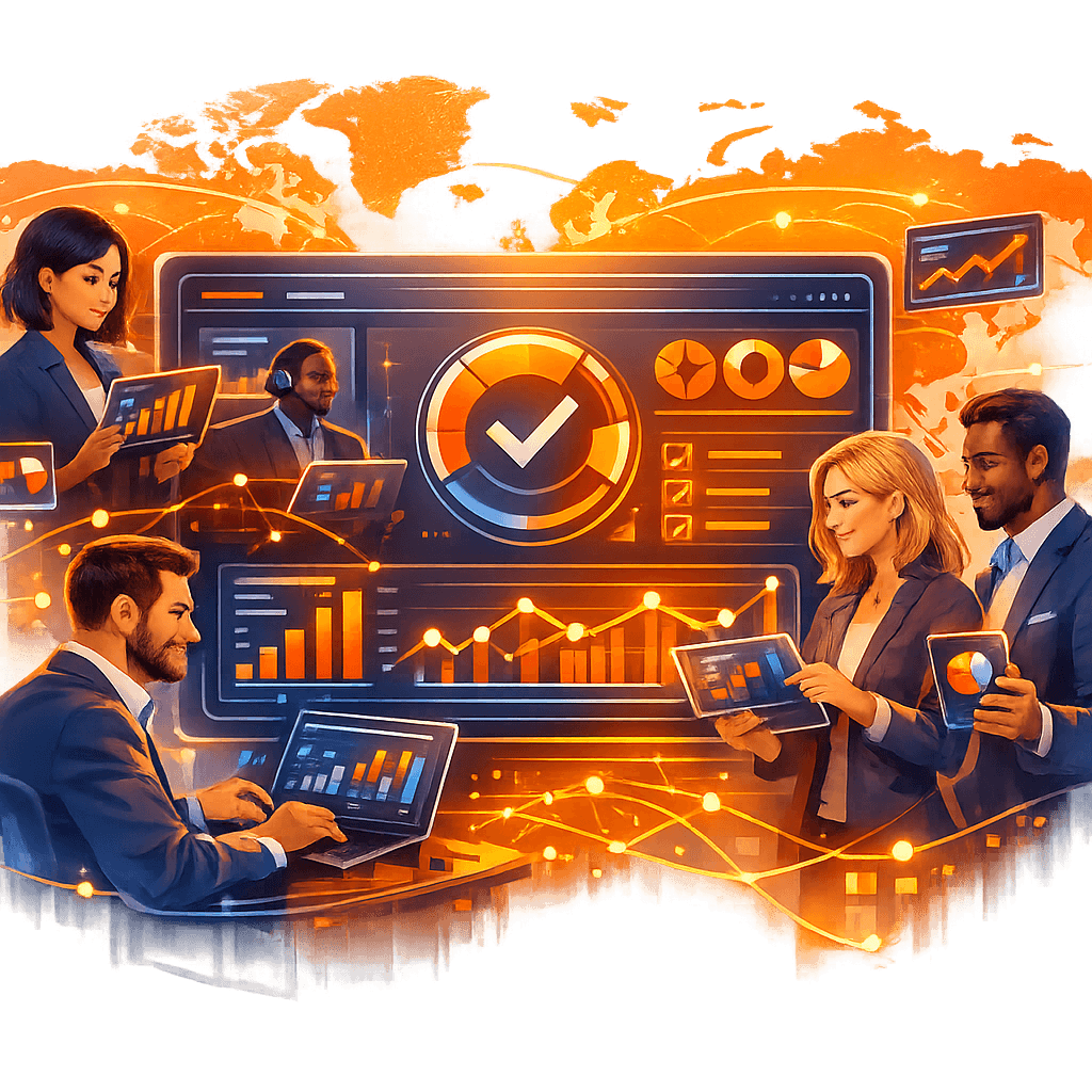Continuous monitoring dashboard showing data quality metrics