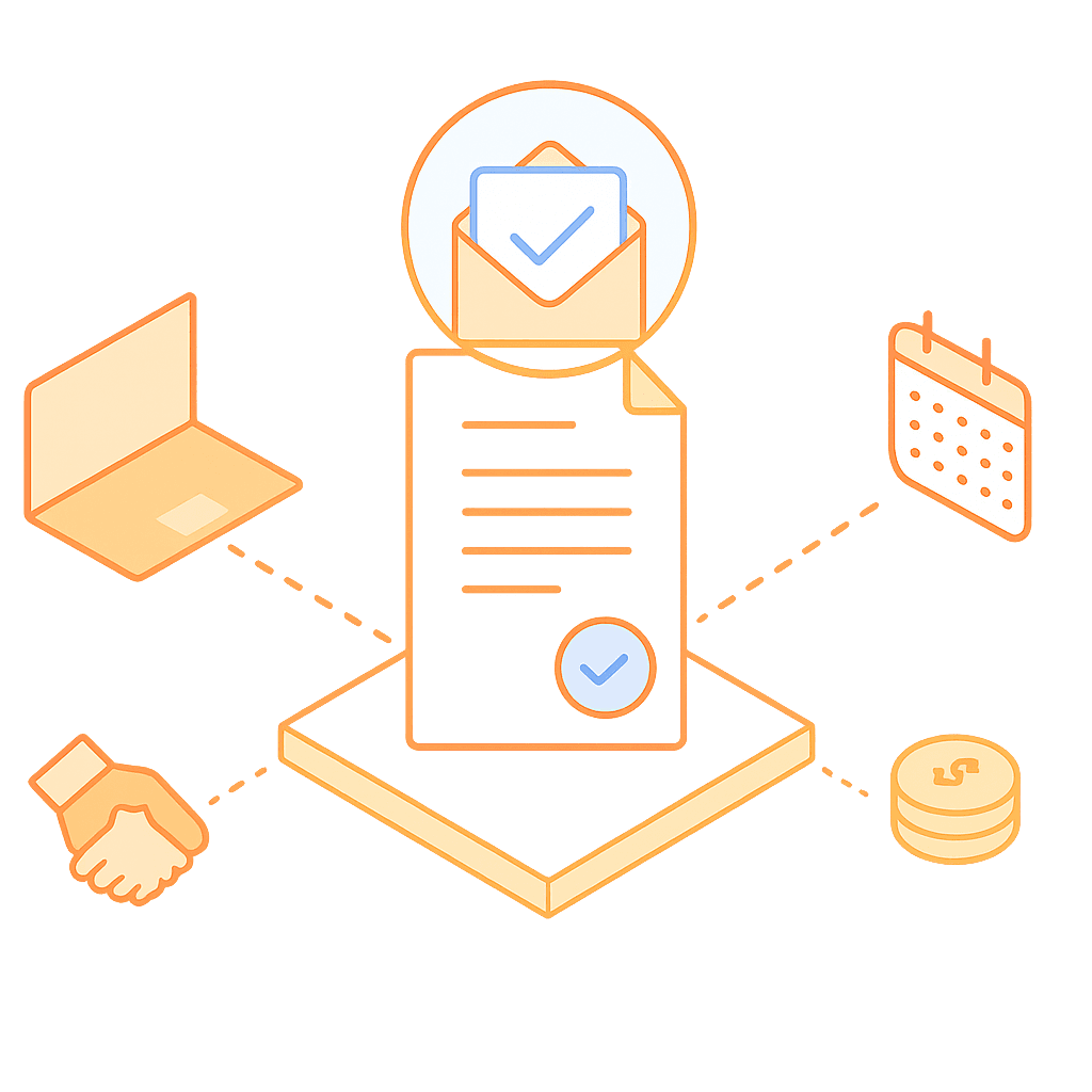 Freelancer verifying client email addresses