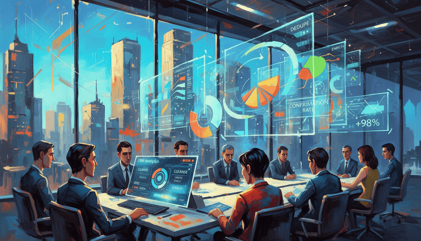 Vérification des Données de Contact pour le Processus CRM