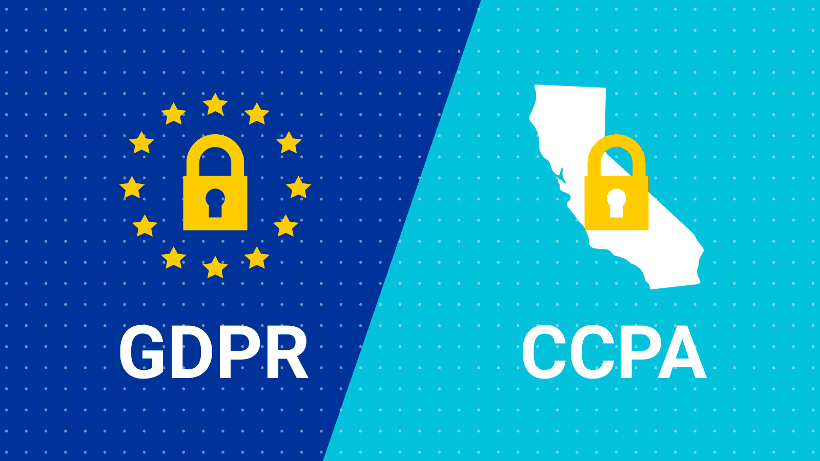 GDPR and CCPA compliance
