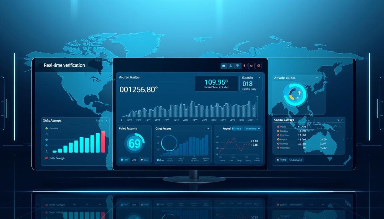 Phone Number Verification Technology Dashboard