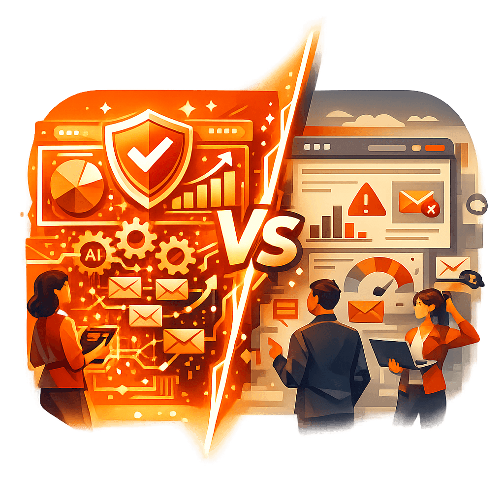 Comparison of ApexVerify with other email deliverability tools showing key differentiators Comparison of ApexVerify with other email deliverability tools showing key differentiators