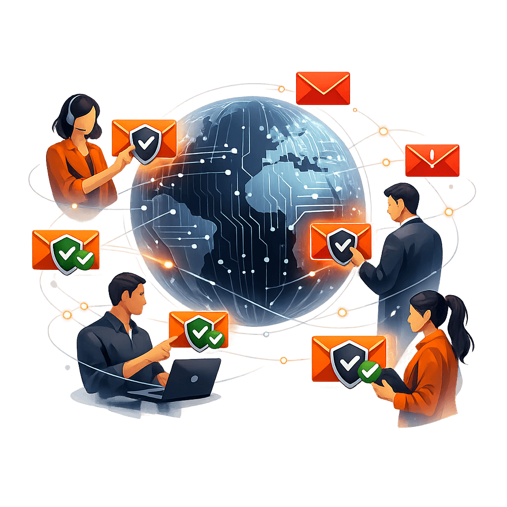 Real-time email verification process in lead data automation tool Real-time email verification process in lead data automation tool