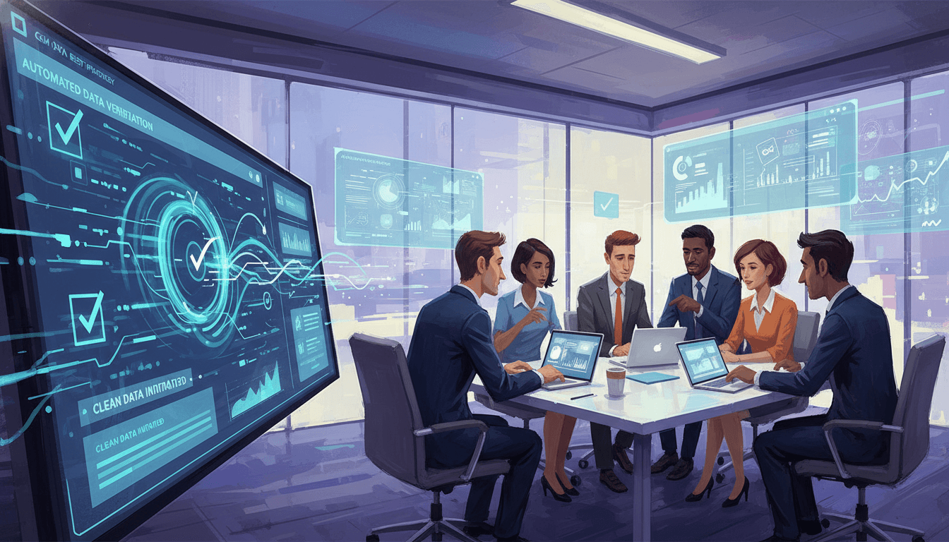 CRM Data Cleaning with Automated Verification Workflow CRM Data Cleaning with Automated Verification Workflow